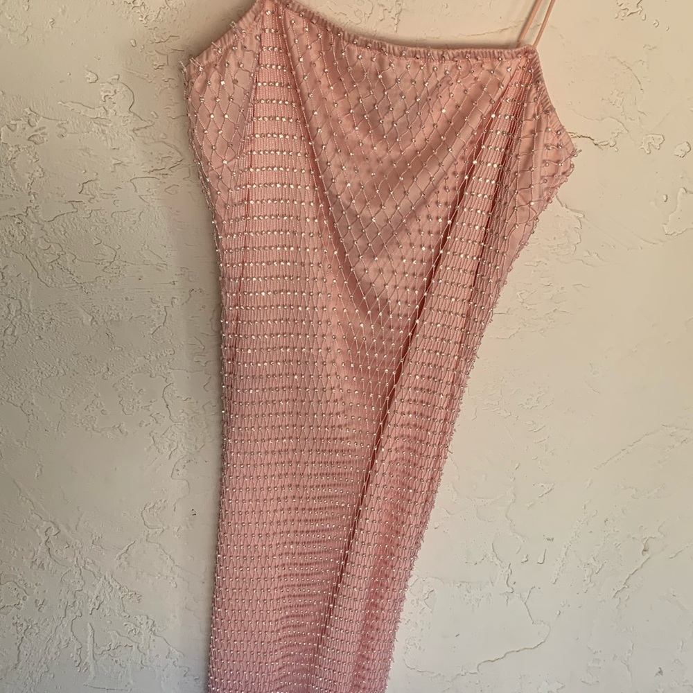 Pink Rhinestone Dress - Picture 3 of 5